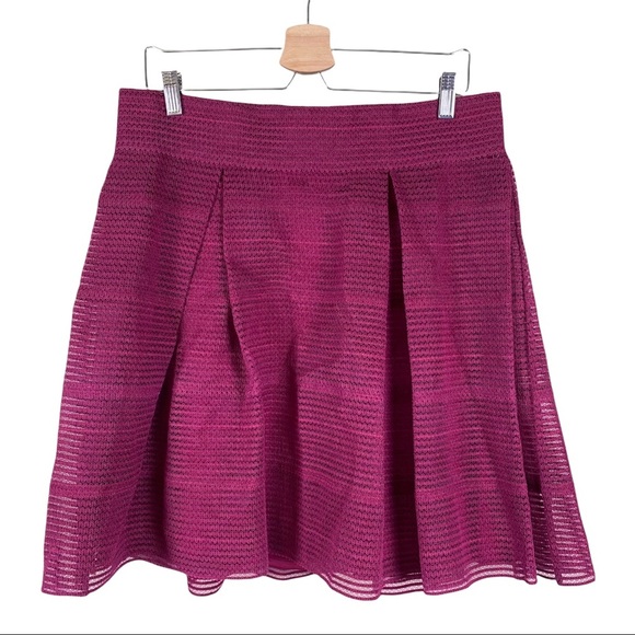 Torrid Striped Sheer Flared Skirt Women's Size 0 (Large) - Picture 3 of 8